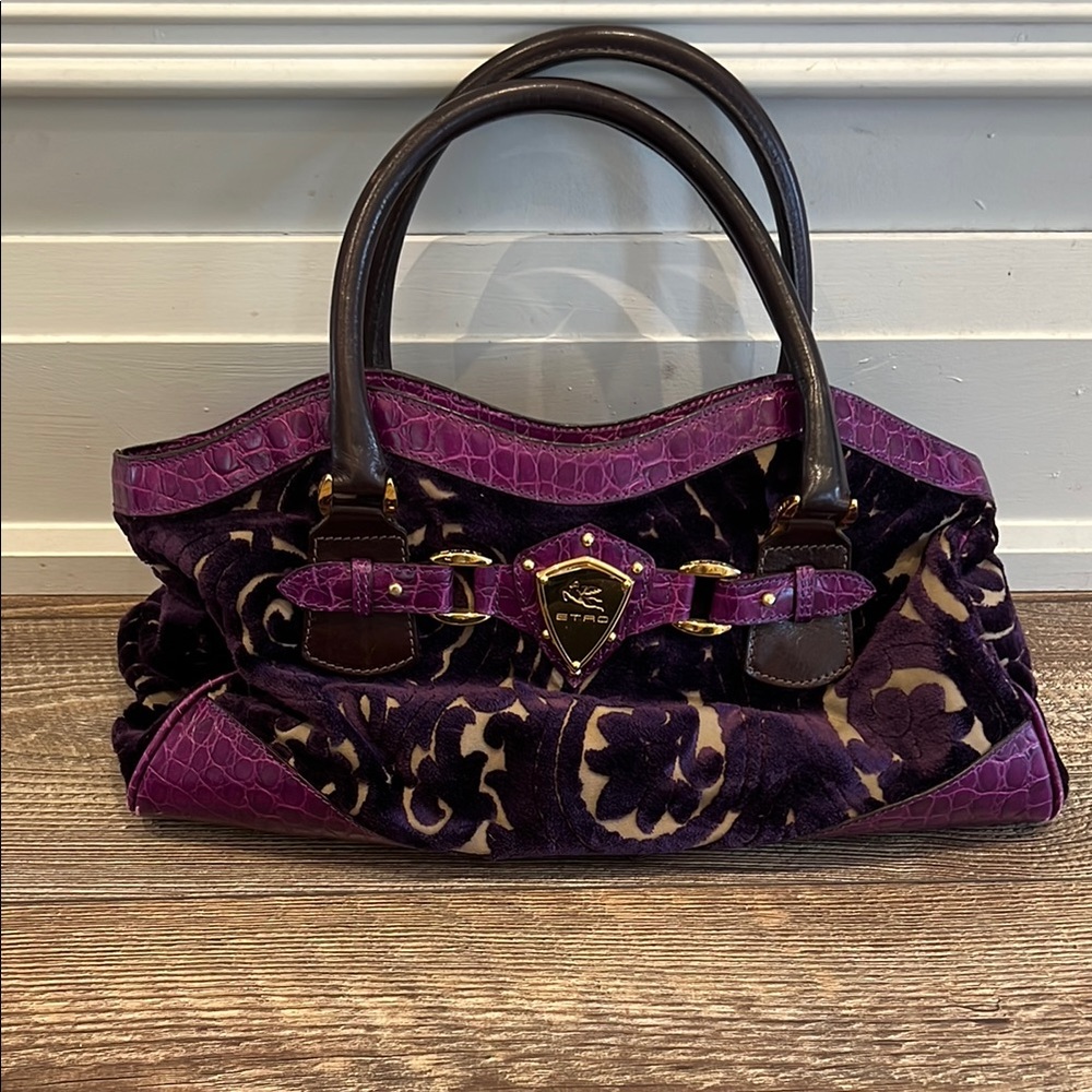 Etro Purple Custom Women's Bag